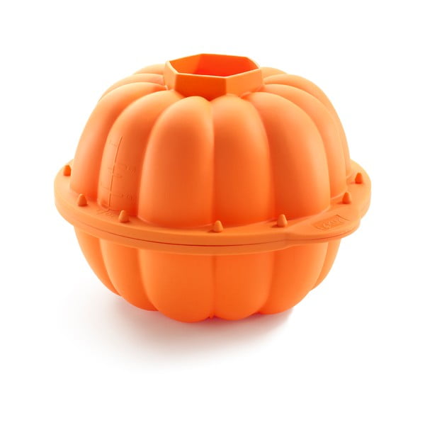 Oranža silikona cepšanas forma Lékué Pumpkin