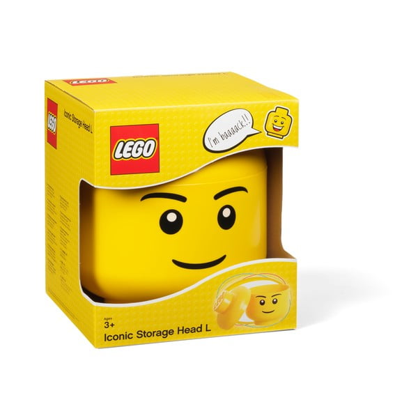 Glabāšanas kaste - lelle (zēns), ⌀ 16,3 cm LEGO®