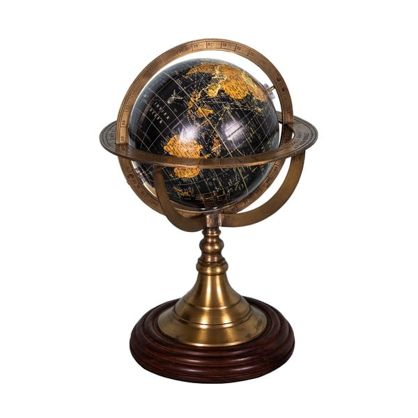 Dekoratīvais globuss ar rožkoka pamatni Antic Line Globus, ø 17 cm