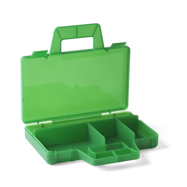 Zaļa glabāšanas kaste LEGO® To Go