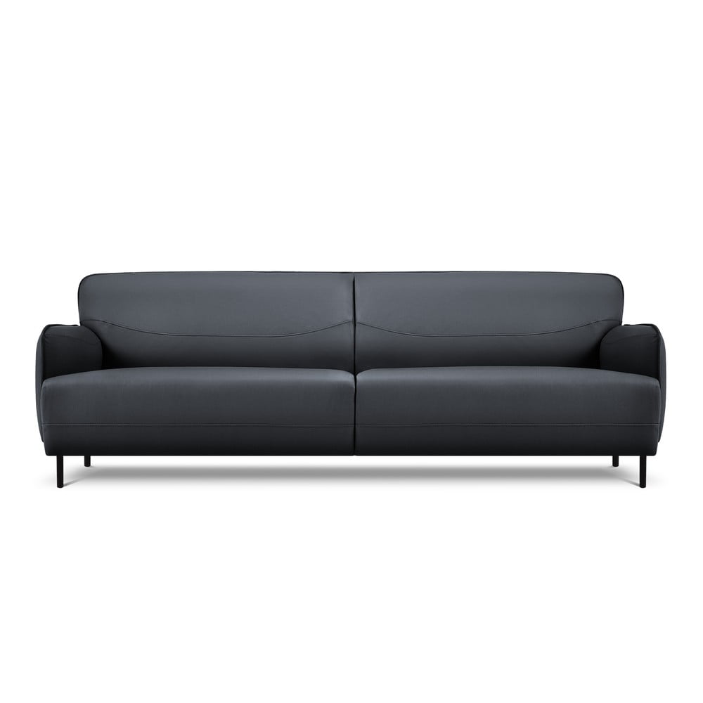 Zils ādas dīvāns Windsor & Co Sofas Neso, 235 x 90 cm