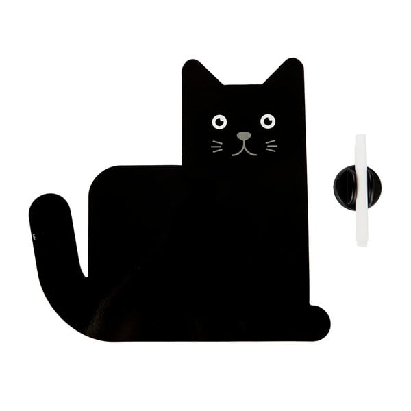 Melna magnētiskā tāfele Balvi Meow!