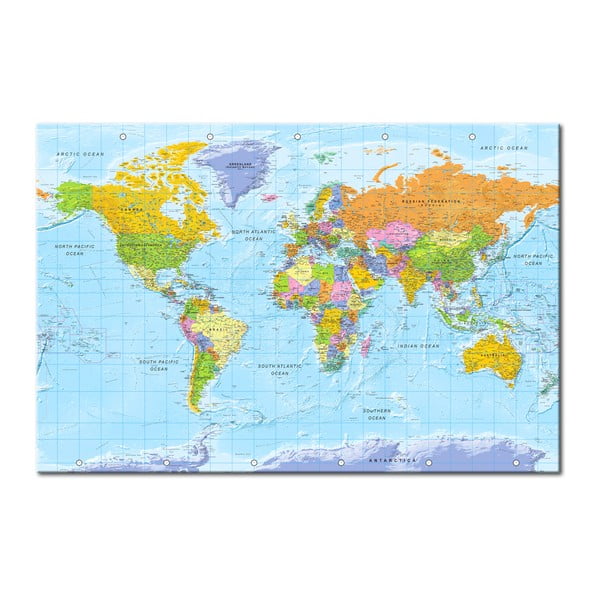 Pasaules sienas karte Bimago Orbis Terrarum, 90 x 60 cm