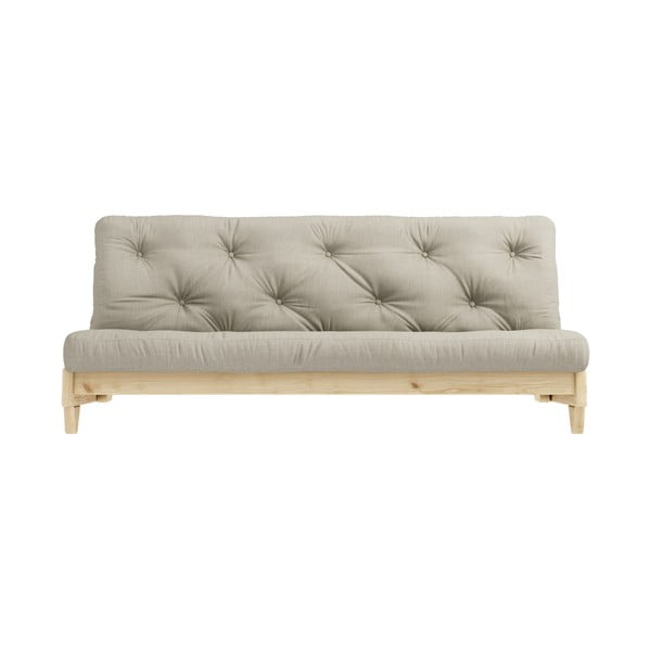 Izlaižams dīvāns Karup Design Fresh Natural Clear Linen Beige