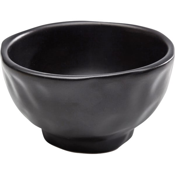 Melns keramikas trauks Kare Design Organic Black, ⌀ 15 cm