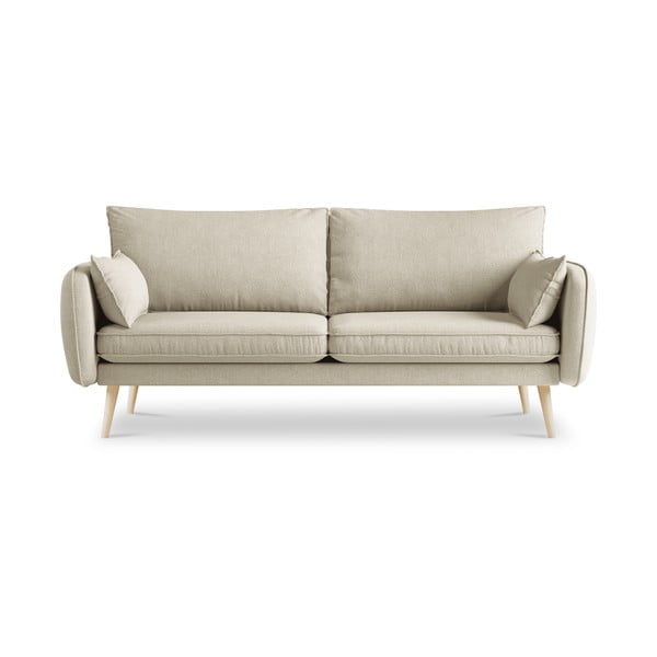 Bēšs trīsvietīgs dīvāns Kooko Home Lento, 198 cm