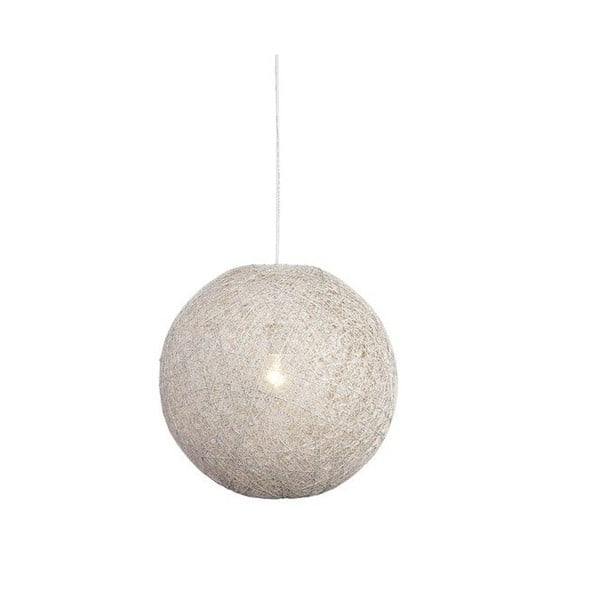 Balta griestu lampa LABEL51 Twist, ⌀ 45 cm