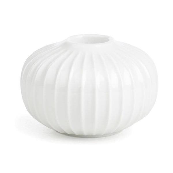 Balts porcelāna svečturis Kähler Design Hammershoi, ⌀ 8 cm