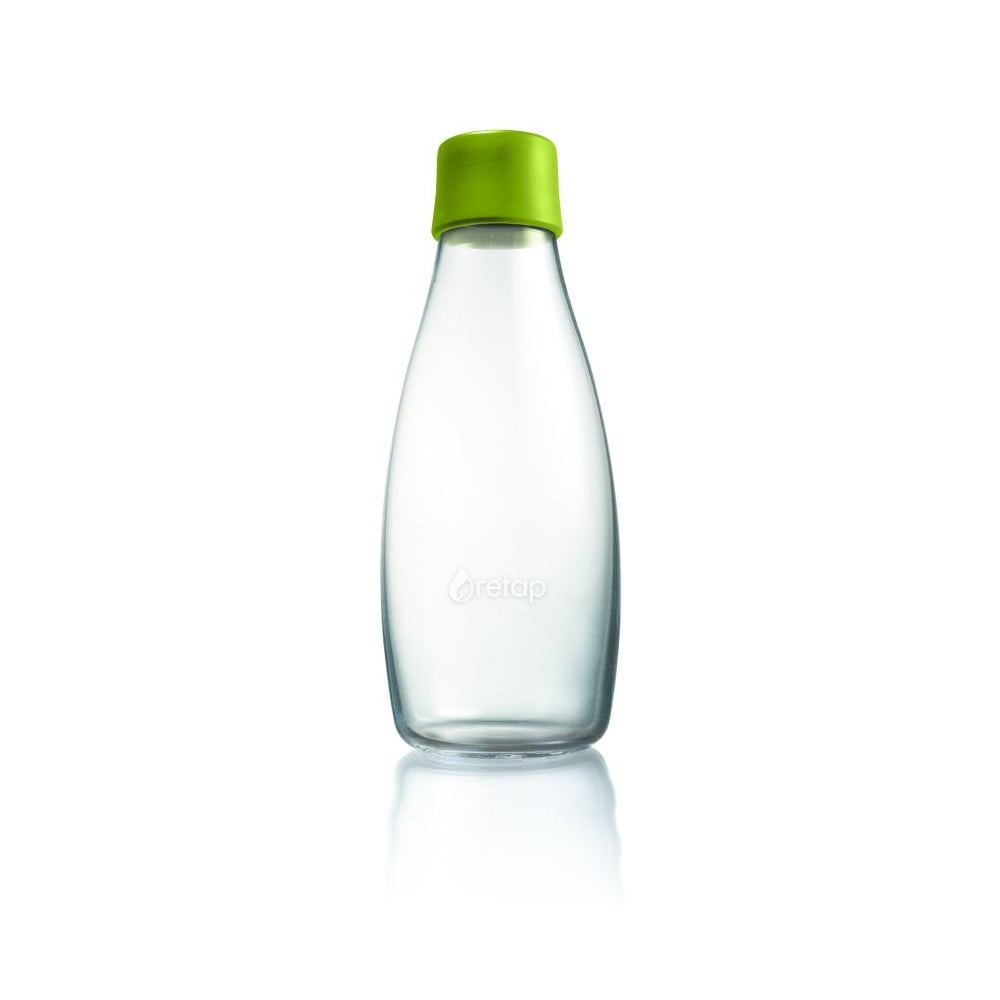 Zaļa stikla pudele ar mūža garantiju ReTap, 500 ml