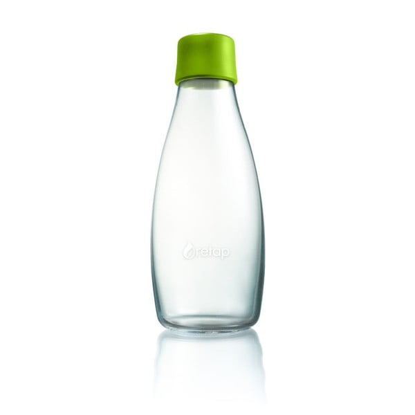 Zaļa stikla pudele ar mūža garantiju ReTap, 500 ml