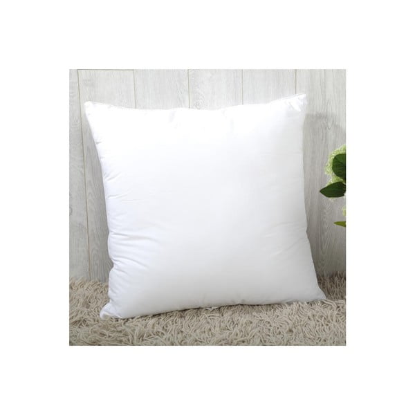 Balts spilvens ar kokvilnas maisījumu Minimalist Cushion Covers, 55 x 55 cm