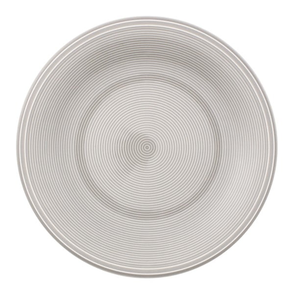 Balti pelēks porcelāna deserta šķīvis Villeroy & Boch Like Color Loop, ø 21,5 cm