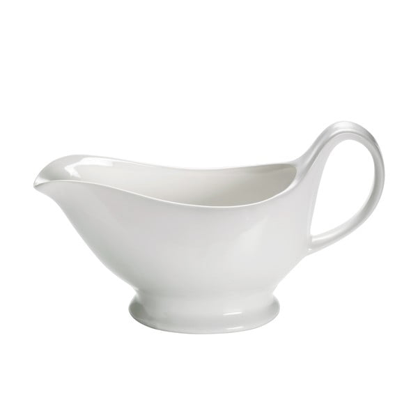 Balts porcelāna mērces trauks Maxwell & Williams Basic, 400 ml