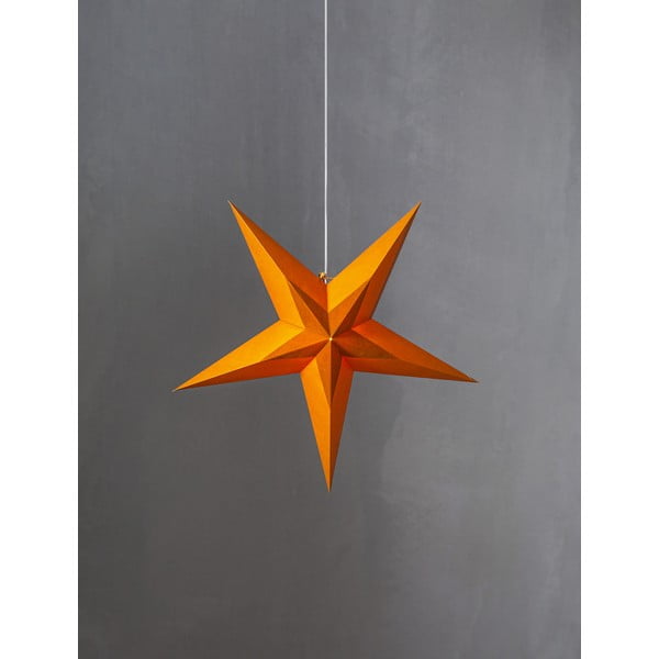 Oranžs Ziemassvētku gaismas rotājums Star Trading Diva