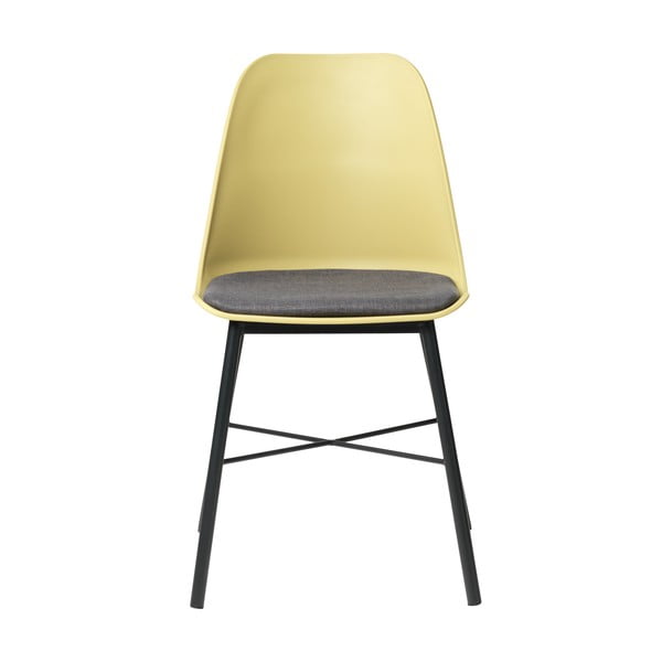 2 dzeltenu un pelēku krēslu komplekts Unique Furniture Whistler