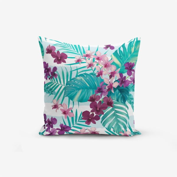 Spilvendrāna Minimalist Cushion Covers Lilac Flower, 45 x 45 cm