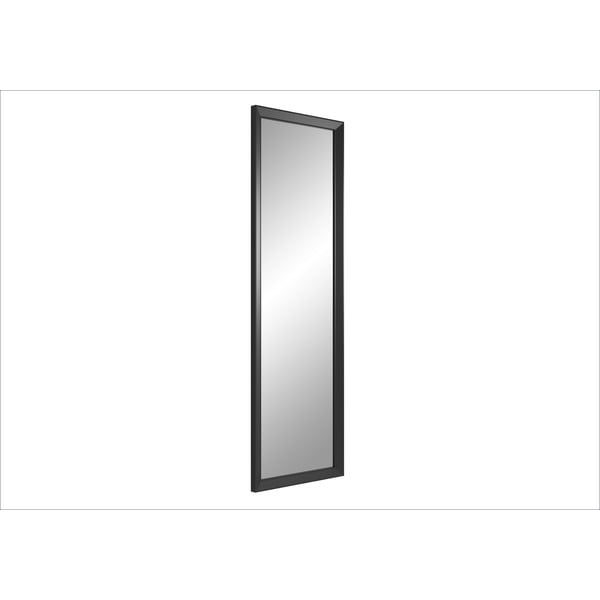 Sienas spogulis melnā rāmī Styler Paris, 47 x 147 cm