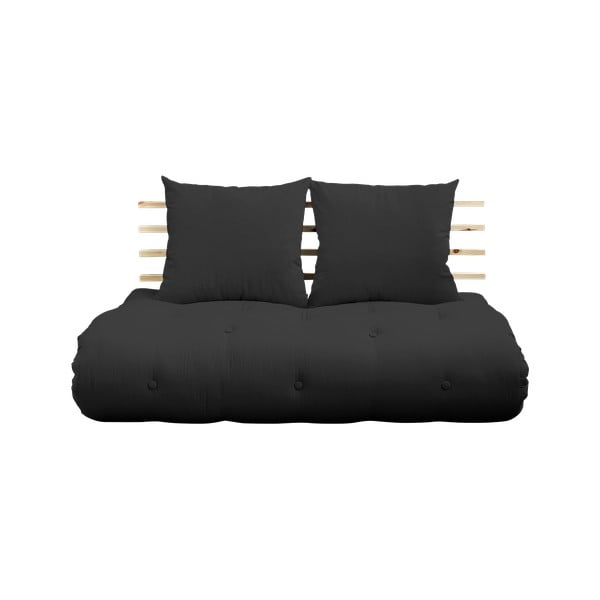 Izlaižams matrača dīvāns Karup Design Shin Sano Natural Clear Dark Grey