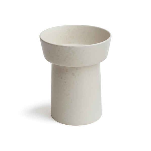 Balta keramikas vāze Kähler Design Ombria, augstums 20 cm