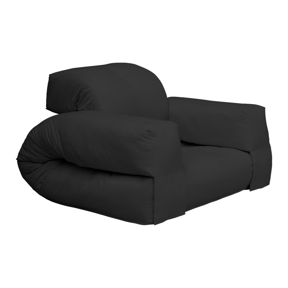 Izlaižams matrača krēsls Karup Design Hippo Dark Grey
