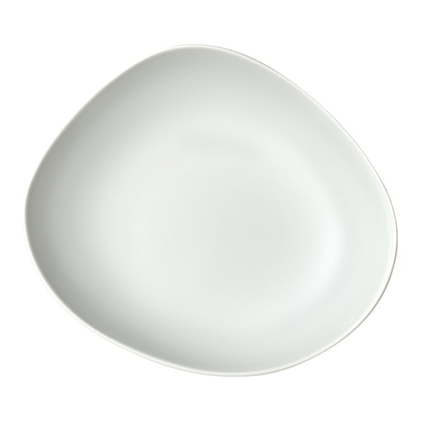 Balts porcelāna dziļais šķīvis Villeroy & Boch Like Organic, 20 cm