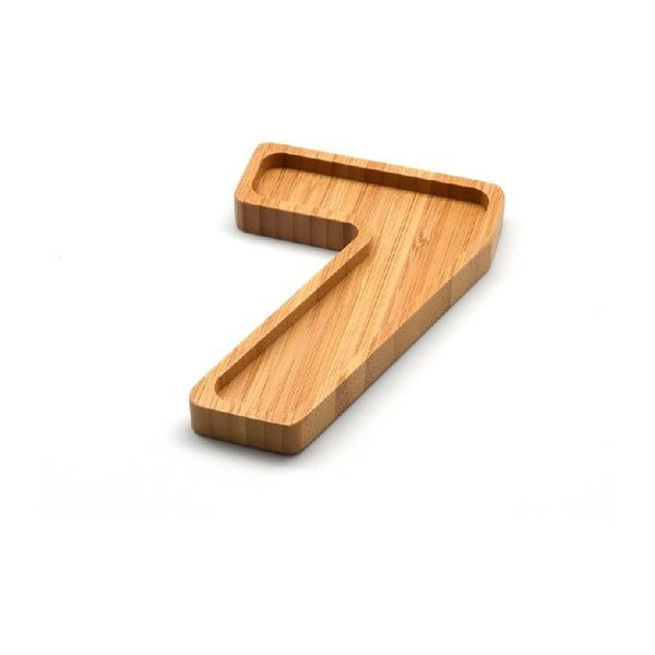 Bambusa servēšanas šķīvis Bambum Numero Seven