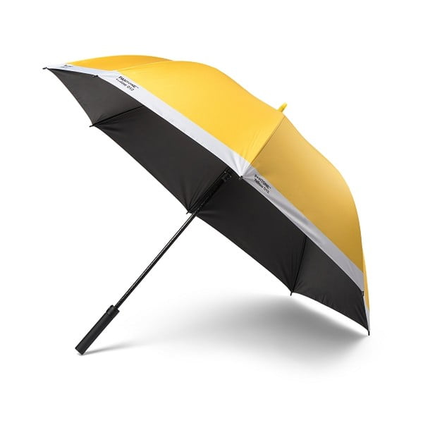 Dzeltens lietussargs Pantone