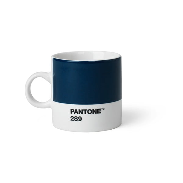 Tumši zila krūze Pantone Espresso, 120 ml
