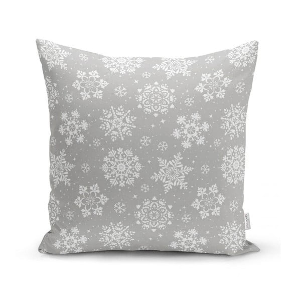 Ziemassvētku spilvendrāna Minimalist Cushion Covers Snowflakes, 42 x 42 cm