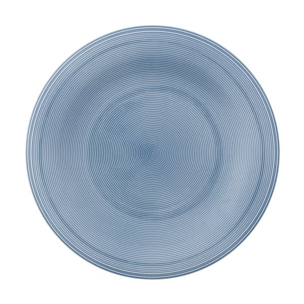 Gaiši zils porcelāna deserta šķīvis Villeroy & Boch Like Color Loop, ø 21,5 cm