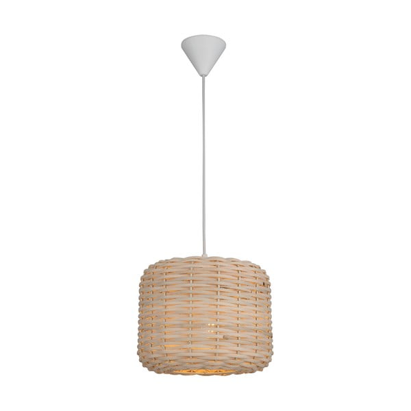 Griestu lampa ar bambusa abažūru Homemania Decor Bamboo, ø 25 cm