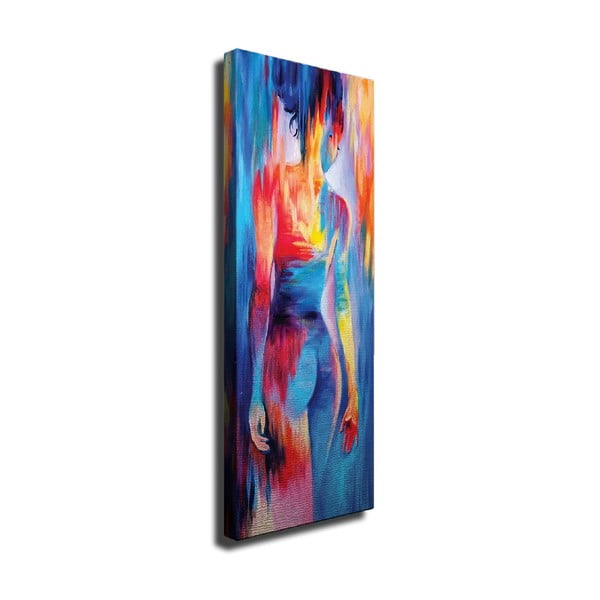 Sienas glezna uz audekla Woman, 30 x 80 cm