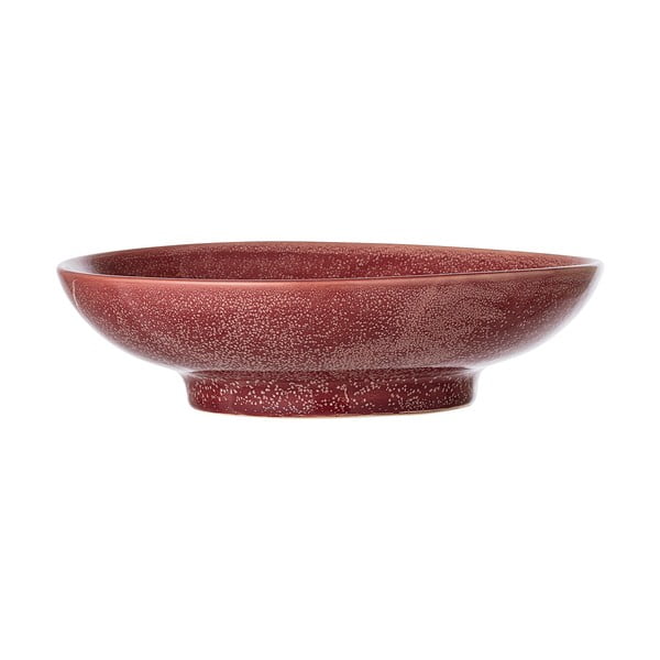 Sarkans keramikas servēšanas trauks Bloomingville Joelle, ø 25,5 cm