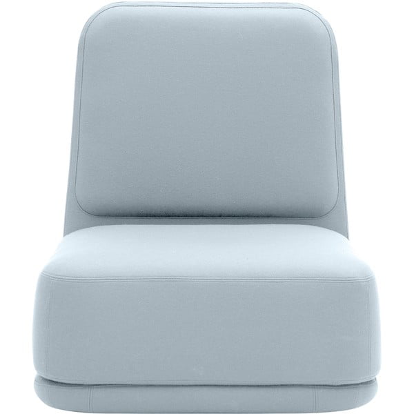 Gaiši zils atpūtas krēsls ar augstu atzveltni Softline Standby High