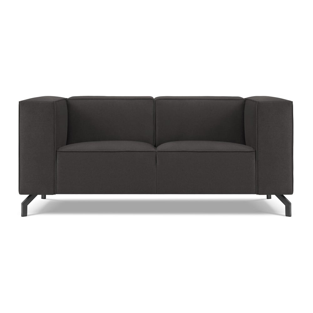 Melns dīvāns Windsor & Co Sofas Ophelia, 170 x 95 cm