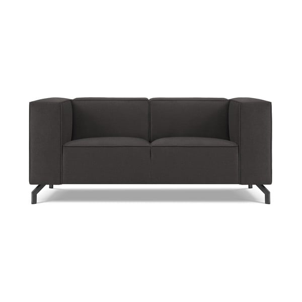 Melns dīvāns Windsor & Co Sofas Ophelia, 170 x 95 cm