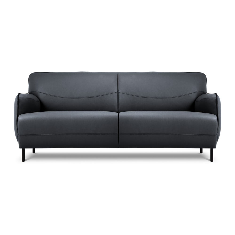 Zils ādas dīvāns Windsor & Co Sofas Neso, 175 x 90 cm