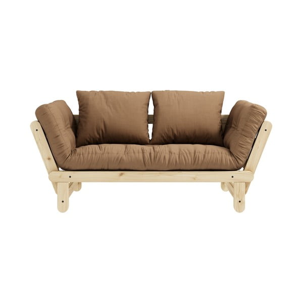 Dīvāns ar nolaižamām malām Karup Design Beat Natural Clear Mocca