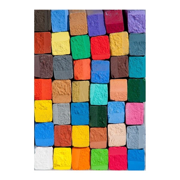 Vinila paklājs Colorful, 52 x 75 cm