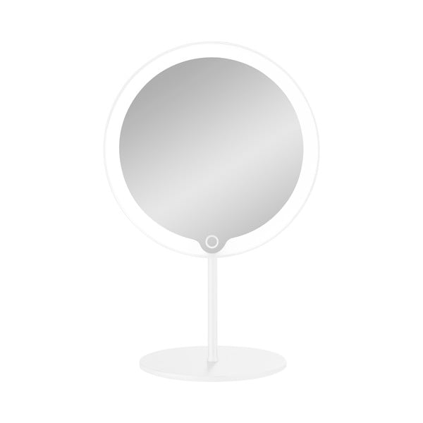 Balts kosmētikas spogulis ar LED apgaismojumu Blomus Modo