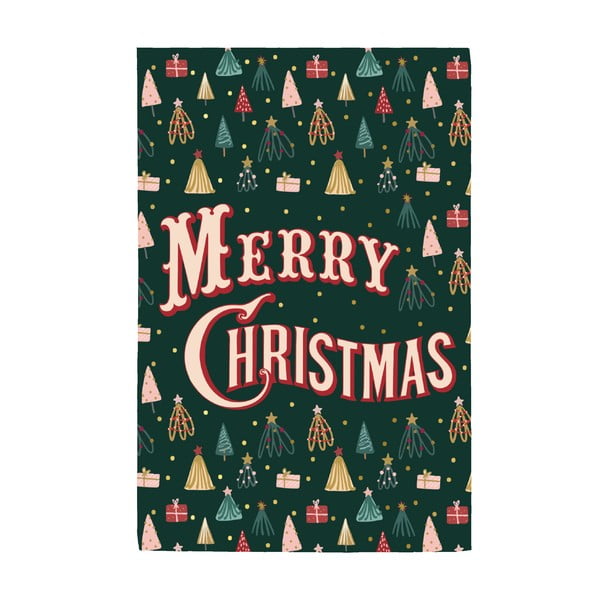 Kokvilnas dvielis eleanor stuart Merry Christmas, 46 x 71 cm