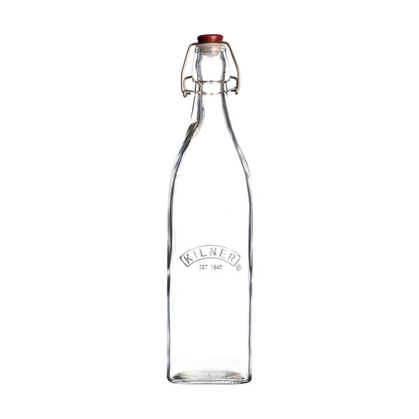 Pudele ar plastmasas vāciņu Kilner, 1 l