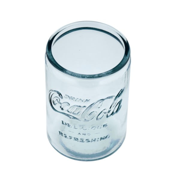 Caurspīdīga pārstrādāta stikla burka Ego Dekor Cola, 600 ml