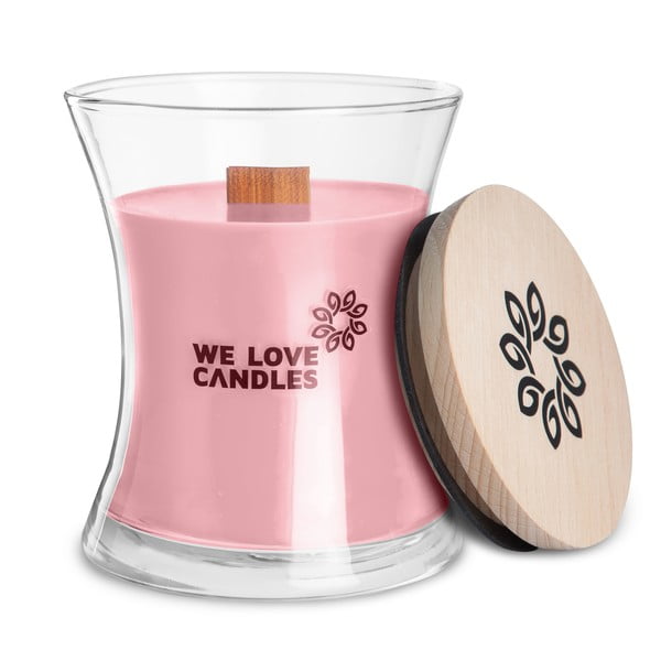 Sojas vaska svece We Love Candles Basket of Tulips, degšanas laiks 64 stundas