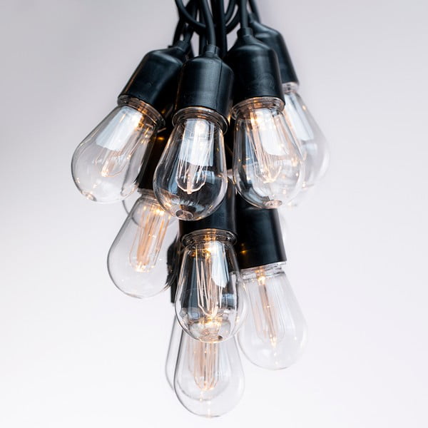LED gaismiņu virtene DecoKing Bulb, 10 gaismiņas, garums 8 m