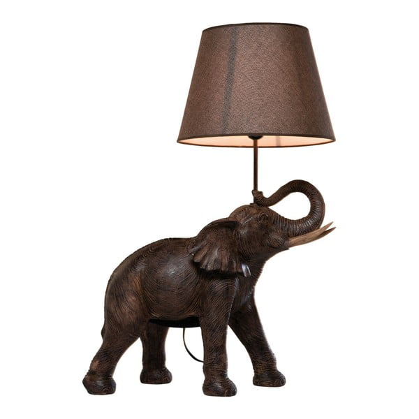 Brūna galda lampa Kare Design Safari