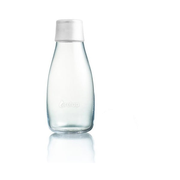 Pienaini balta stikla pudele ar mūža garantiju ReTap, 300 ml