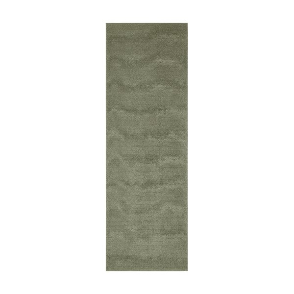 Tumši zaļš paklājs Mint Rugs Supersoft, 80 x 250 cm