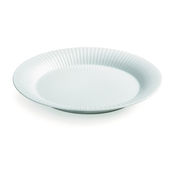 Balts porcelāna šķīvis Kähler Design Hammershoi, ⌀ 27 cm
