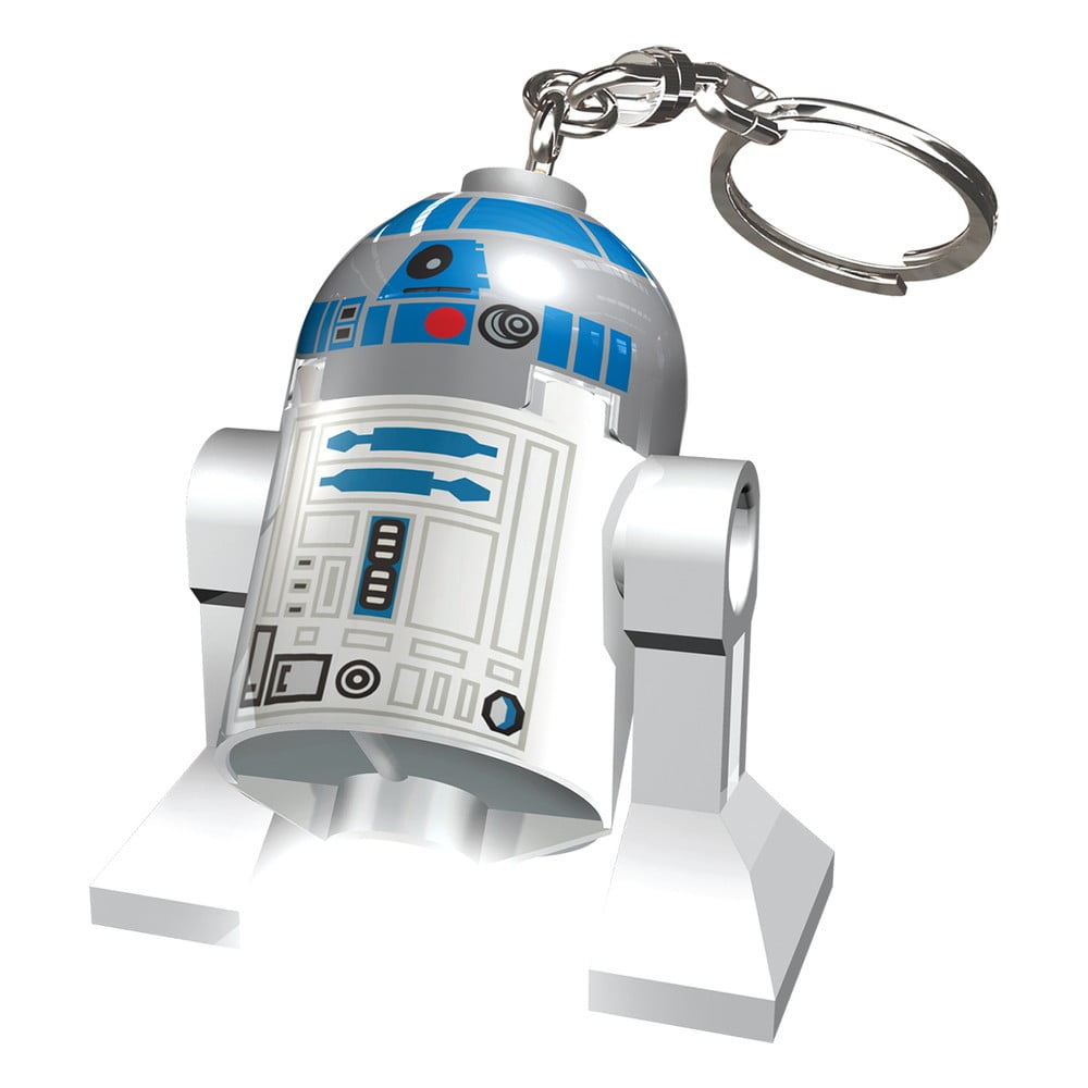 Atslēgu piekariņš ar lukturīti LEGO® Star Wars R2D2